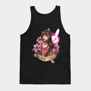 Sexy Pin Up D.Va Tank Top